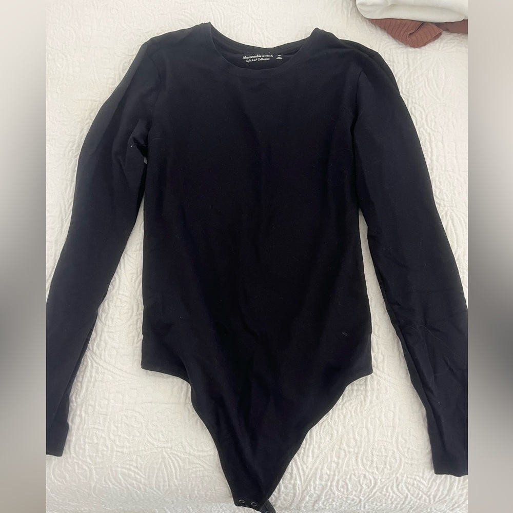 Abercrombie long sleeve bodysuit